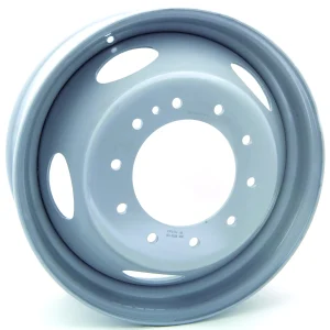 RTX Wheels – Steel Wheel – Grey – 19.5″x6″ 136mm – All weather Wheels – 29884